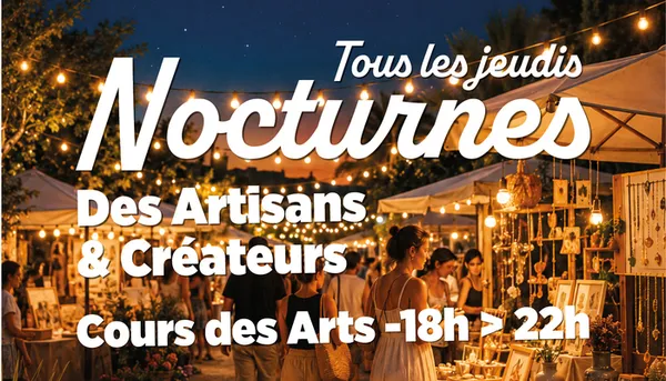 Marché nocturne des artisans et créateurs