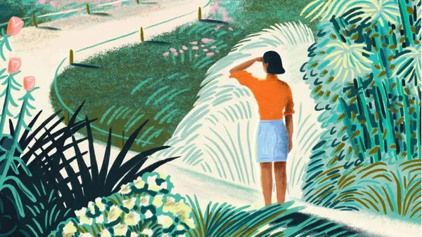 Découverte du jardin participatif Habitat et Humanisme de Montaudoux