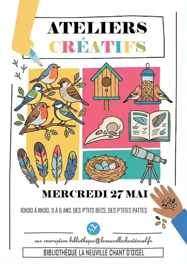 Atelier "Des dinosaures des oiseaux"