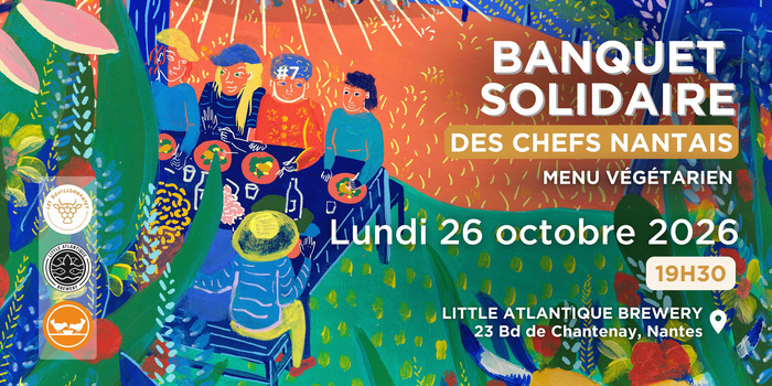 Banquet Solidaire des Chefs nantais - Menu végétarien