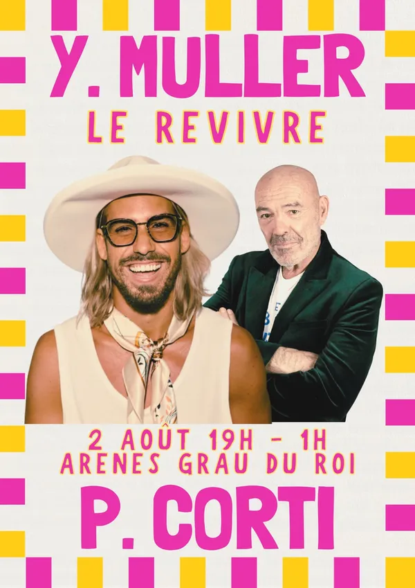 Yann Muller et Philippe Corti le 2 août aux Arènes du Grau du Roi