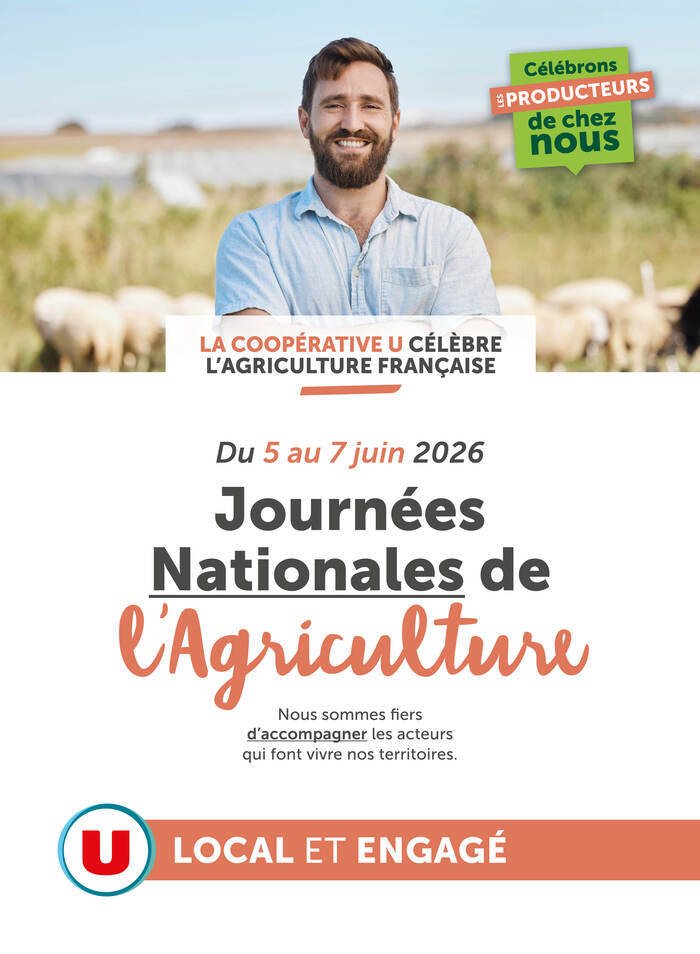 Célébrons les Producteurs de chez nous au Super U de DAOULAS