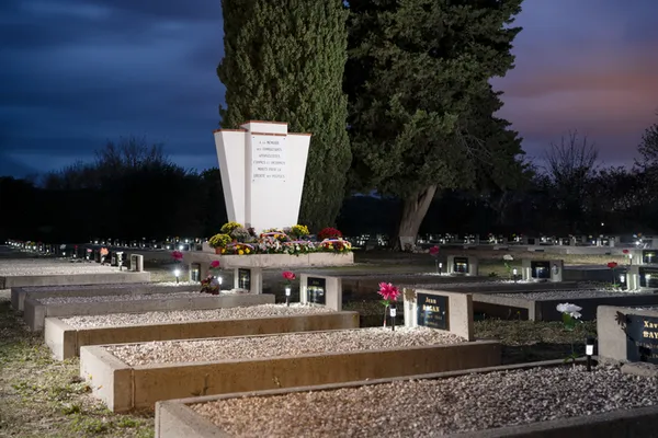 Visite de l'Espace Gare-Wagon & du cimetière du camp de concentration du Vernet d'Ariège