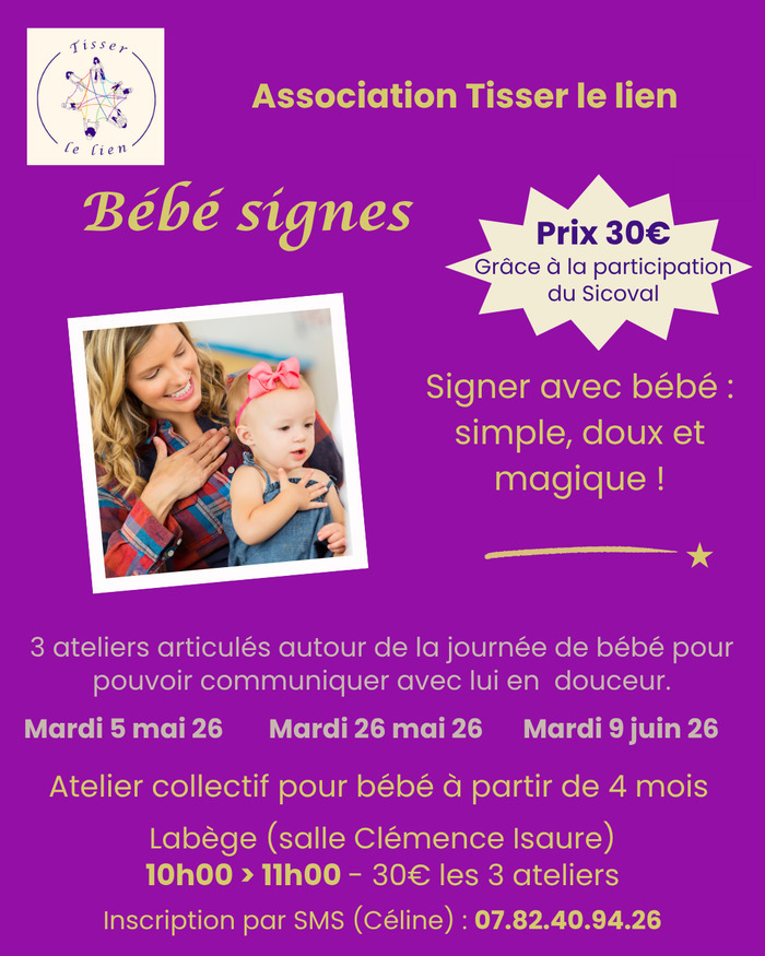 Ateliers Bébé Signes