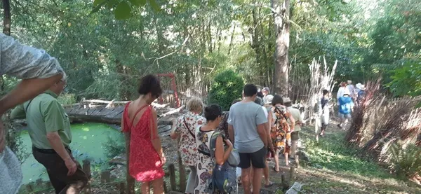 Visite du jardin et exposition photo