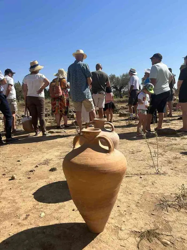 Visite guidée du site archéologique - explorez l'atelier de production d'amphores du Mas des Tourelles