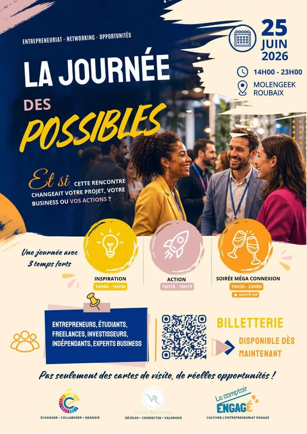 La Journée des Possibles : un rendez-vous pour entreprendre, connecter et agir
