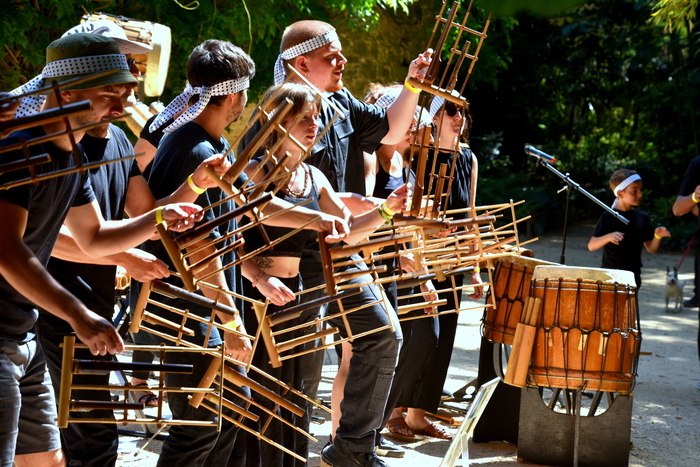 Concert des Pousses du Bamboo Orchestra