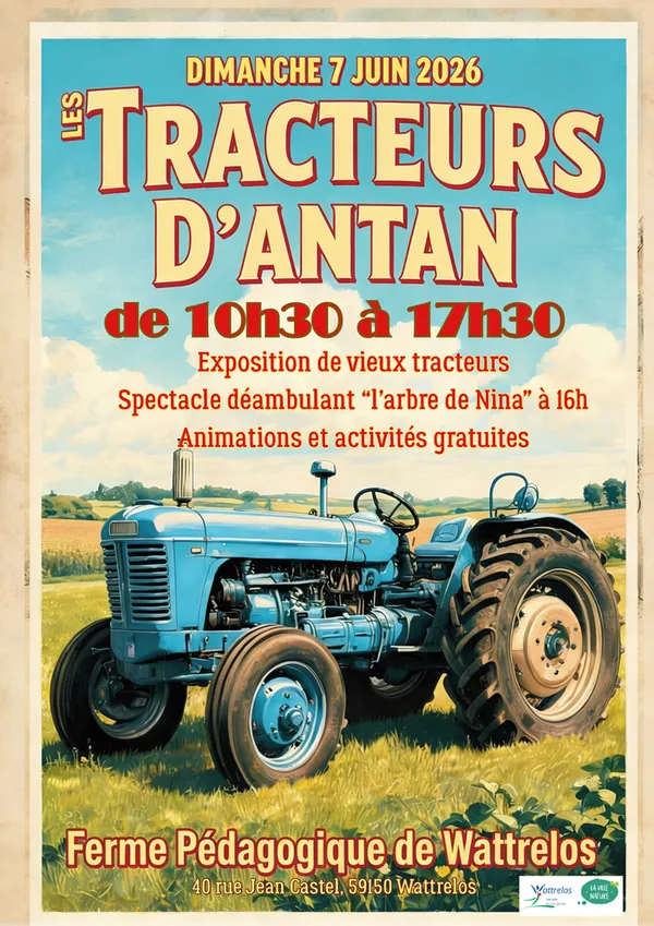 Les tracteurs d'antan