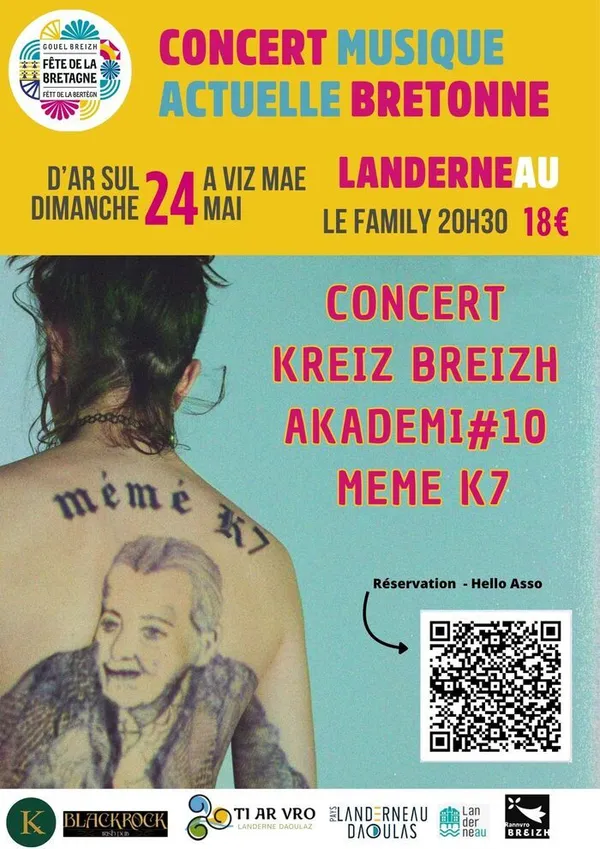 Concert Kreiz Breizh Akademi #10 Mémé K7