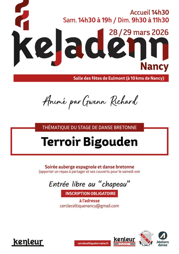 Stage de danses bretonnes du Pays Bigouden