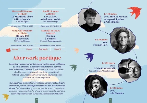 Afterwork Poétique au CaLiBou // Printemps des Poètes