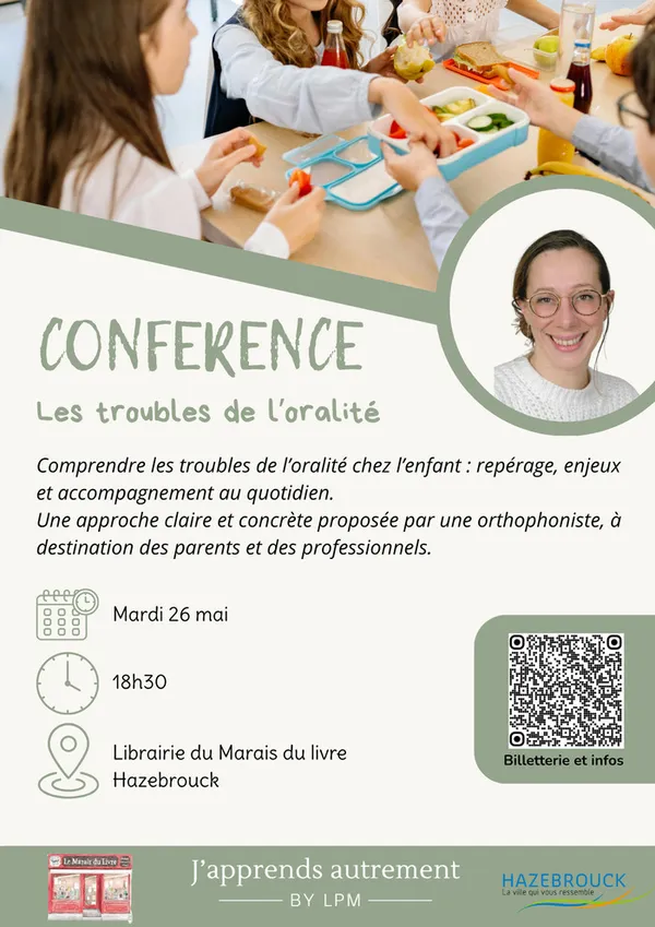 Conférence : Les troubles de l’oralité