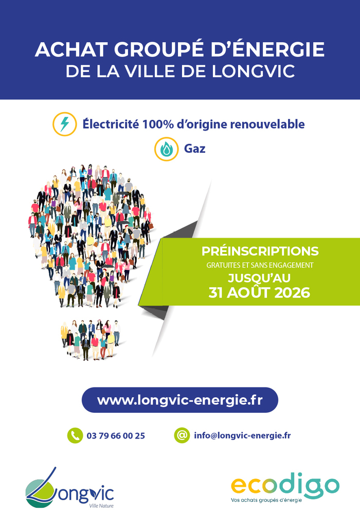 ACHAT GROUPE D'ENERGIE DE LONGVIC