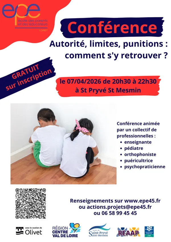 Conférence: Autorité, limites, punitions : comment s'y retrouver ?