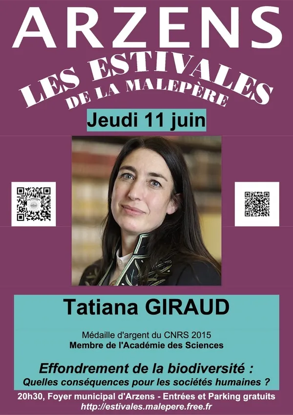 Conférence de Tatiana GIRAUD