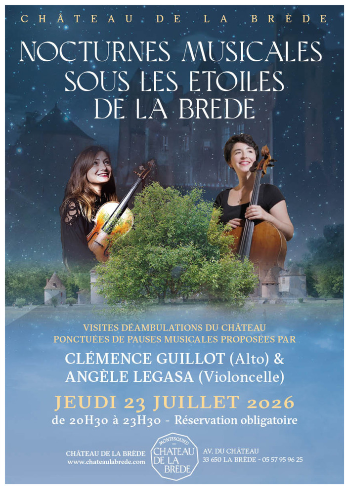 Nocturnes musicales : Sous les étoiles de La Brède