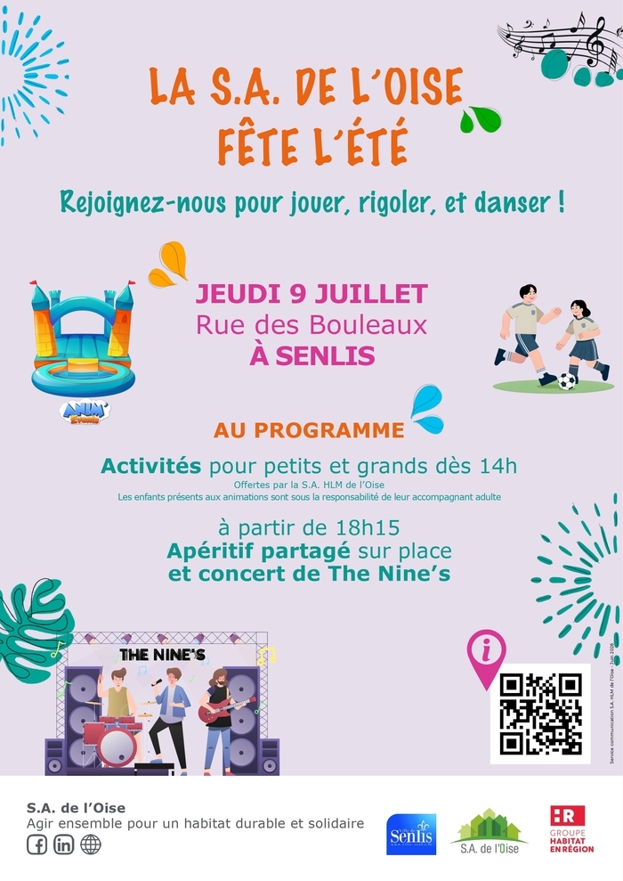 La S.A. de l'Oise fête l'été à Senlis