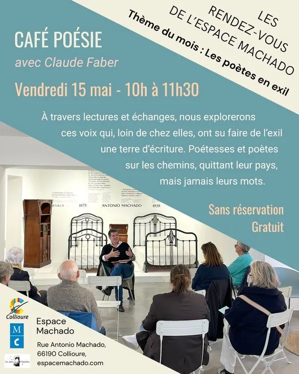 Café poésie avec Claude Faber