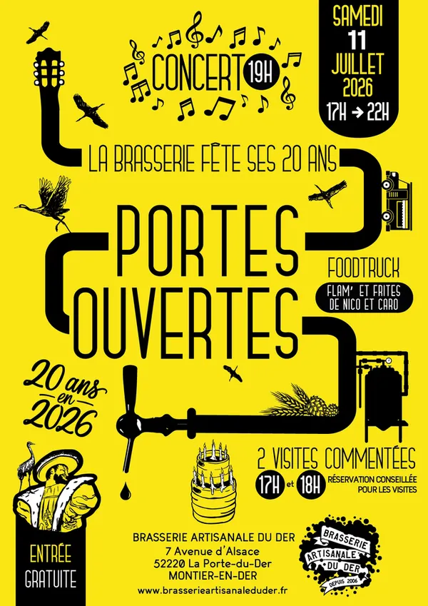 Portes ouvertes de la Brasserie artisanale du Der