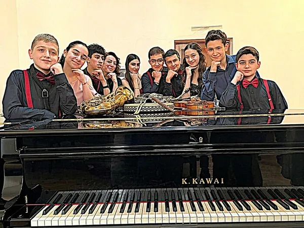 La tournée des jeunes virtuoses "Nouveaux Noms" d’Arménie de passage à Issy-les-Moulineaux