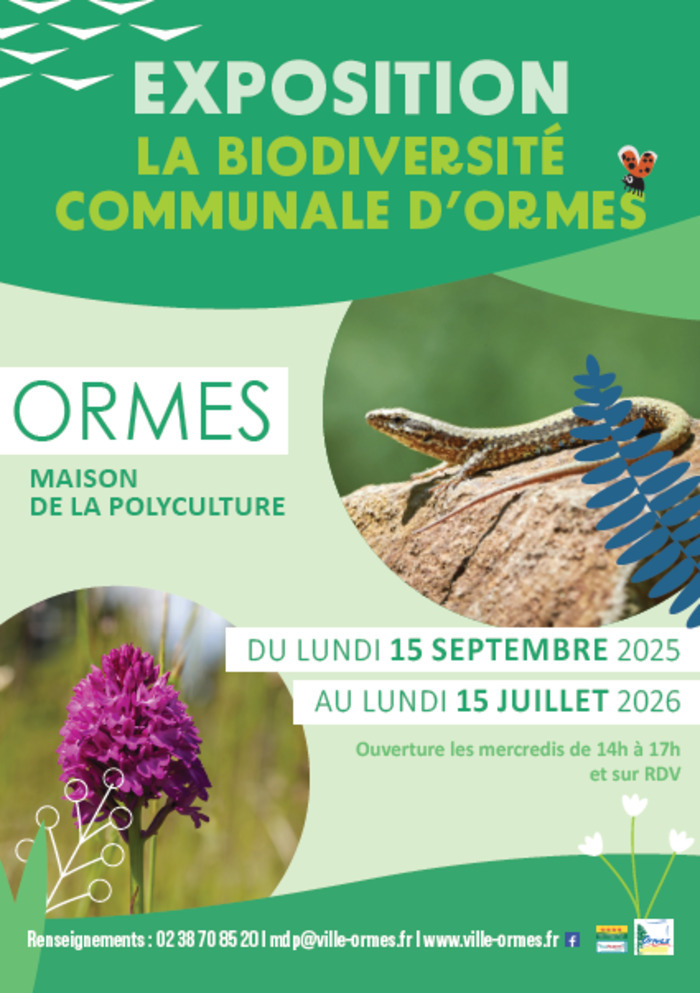 La biodiversité communale d'Ormes