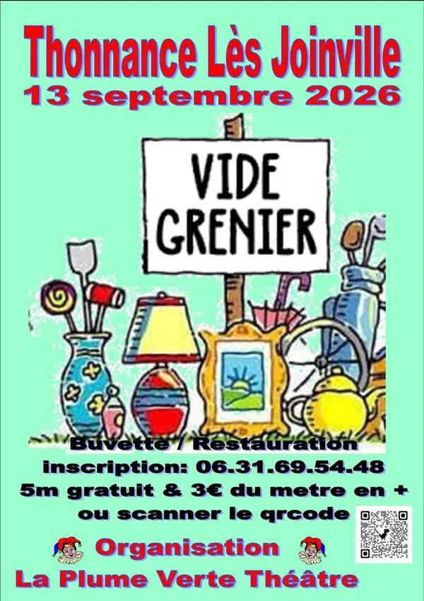 Vide-Greniers de La Plume Verte théâtre