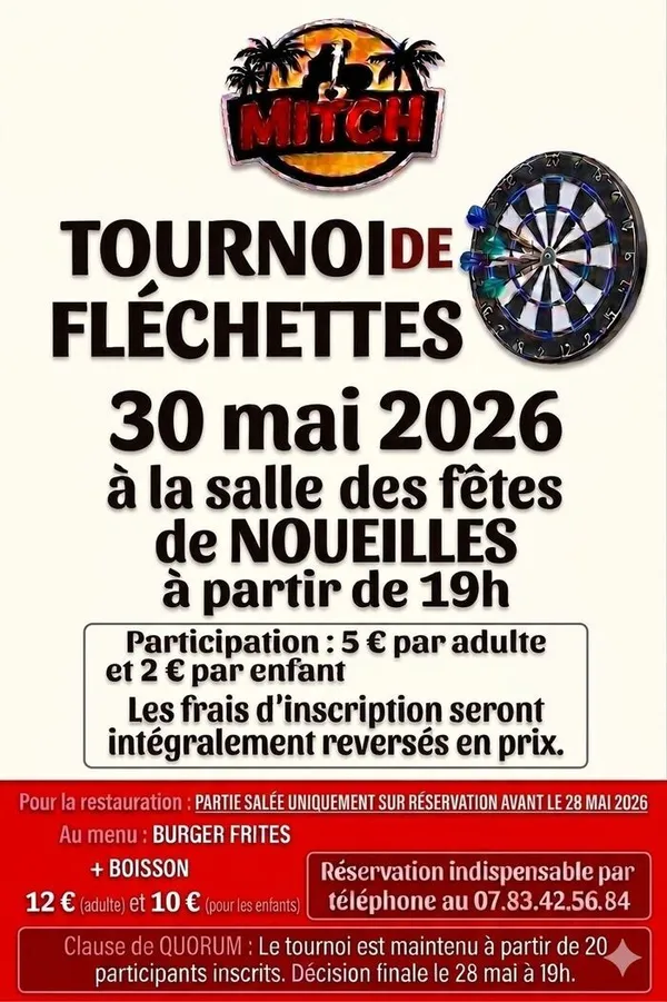 Tournoi de fléchettes