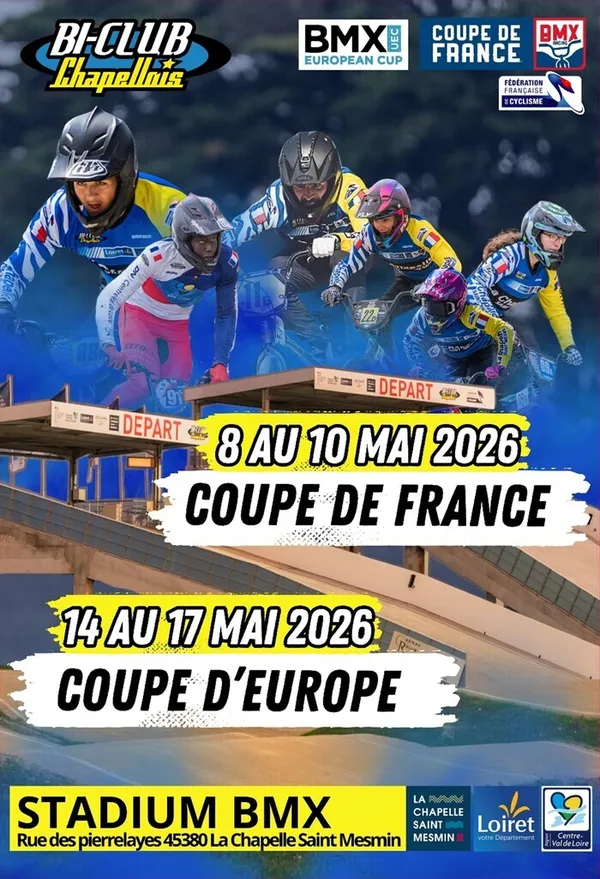 COUPE DE FRANCE & COUPE D'EUROPE BMX Race