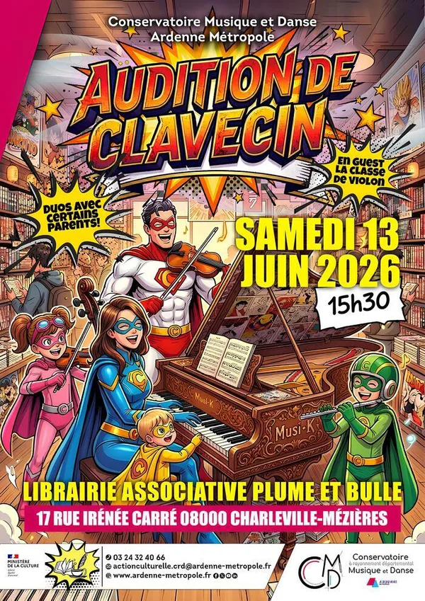 Audition de classe : clavecin