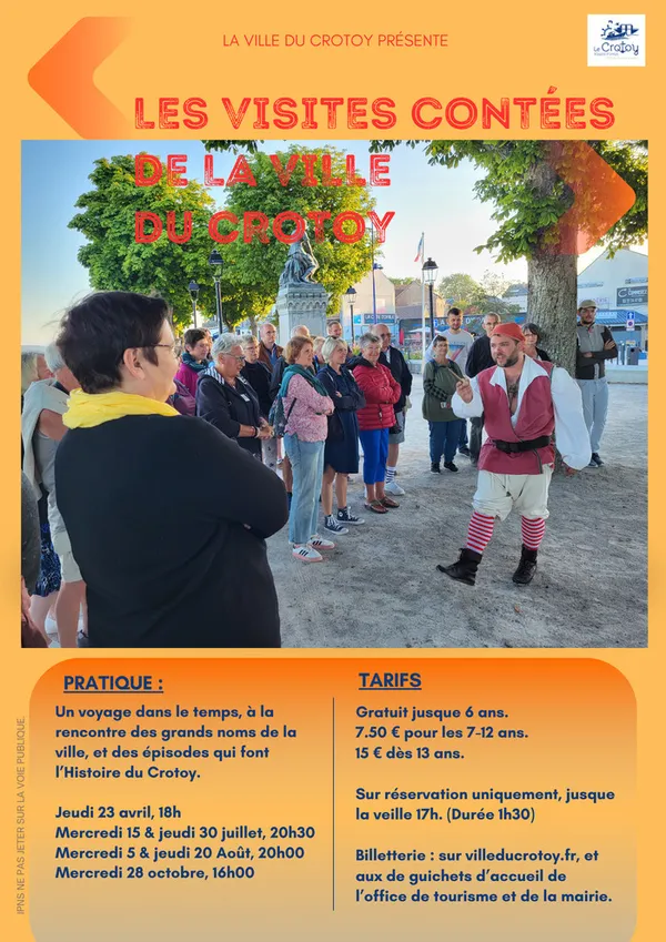 Visites contées de la ville du Crotoy
