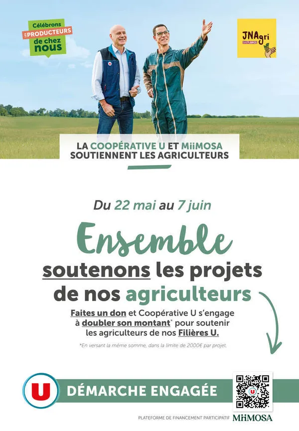Célébrons les Producteurs de chez nous au SUPER U Mordelles