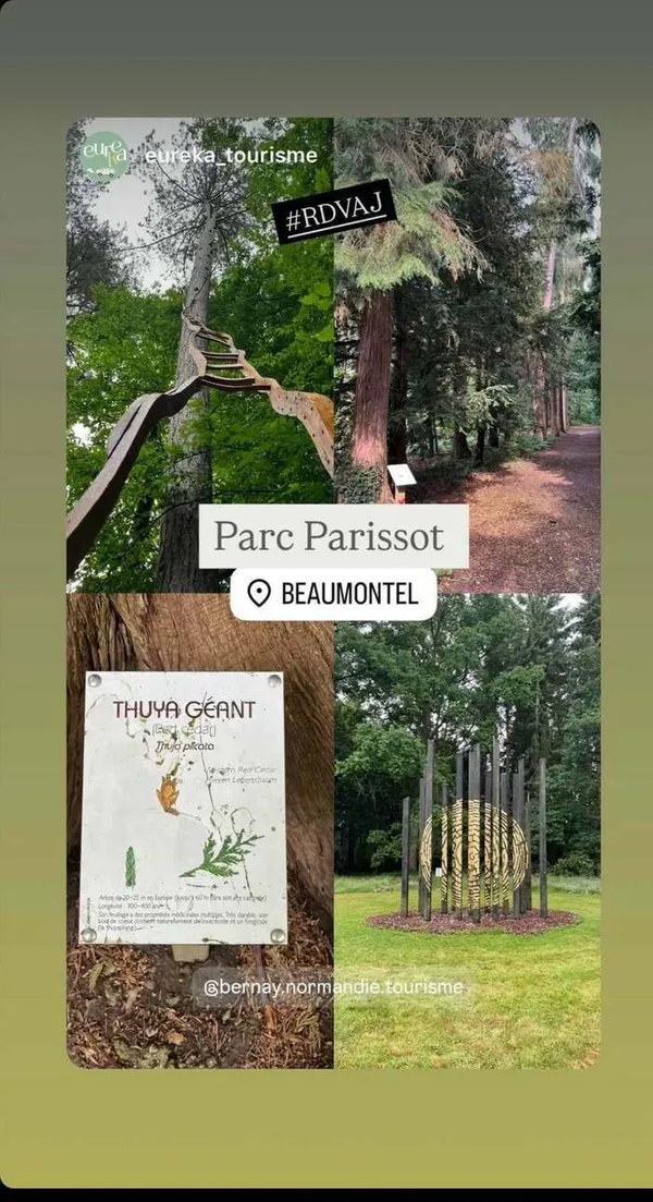 Visite libre du parc