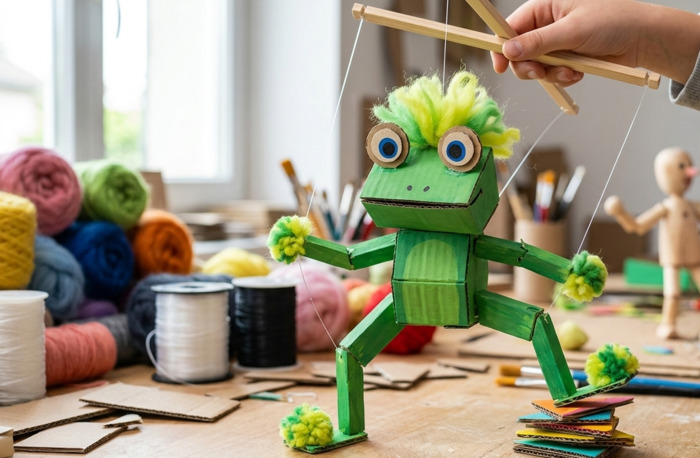 Création d’une marionnette articulée [Atelier Faire Soi-Même]