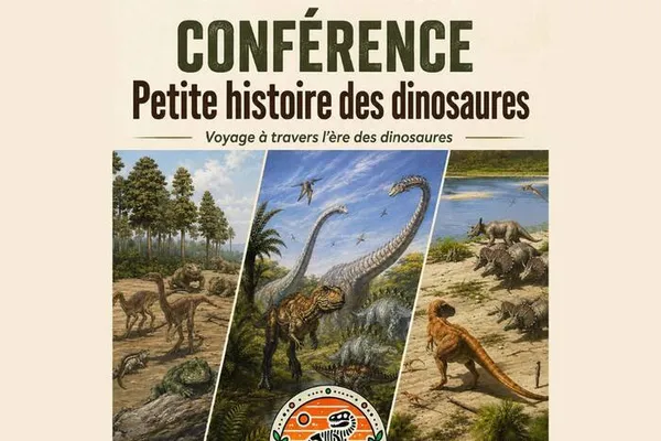 Conférence “La petite histoire des dinosaures”