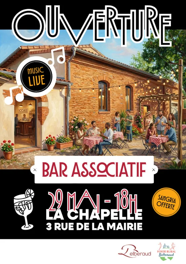 Belberaud : ouverture officielle du bar associatif