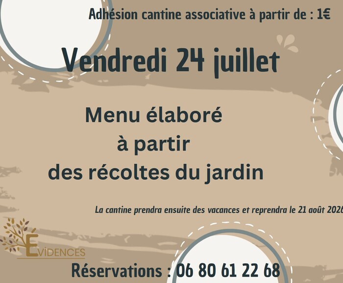 La cantine des évidences