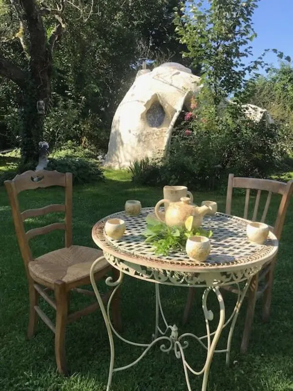 Jardin-atelier de Lalo Céram: visiter, créer autrement, les yeux fermés !