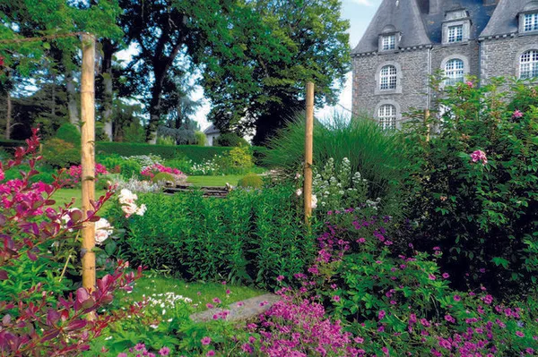 Découvrez un jardin printanier
