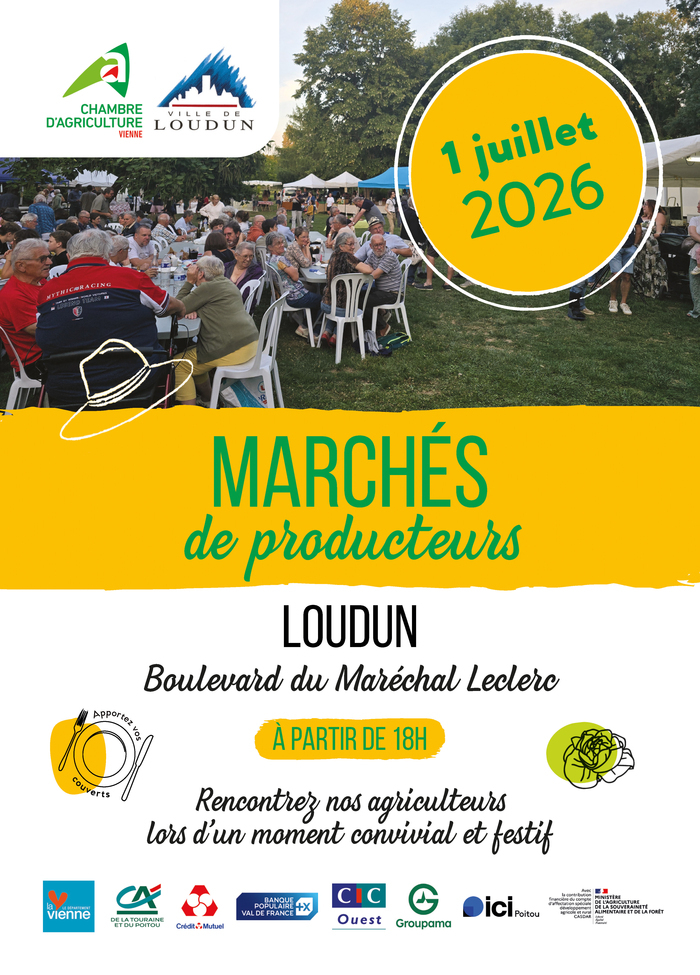 Marchés de producteurs - Loudun