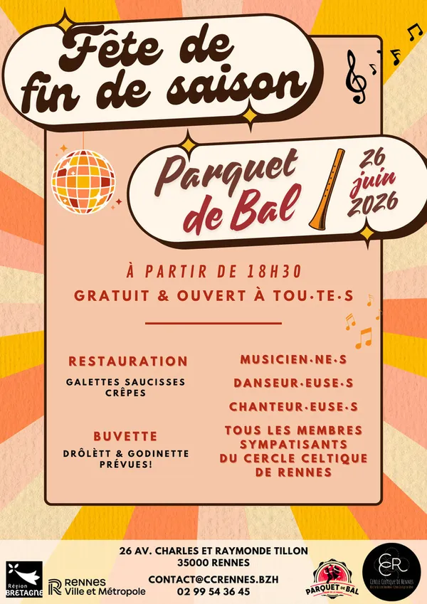 Fête de fin de saison du Cercle