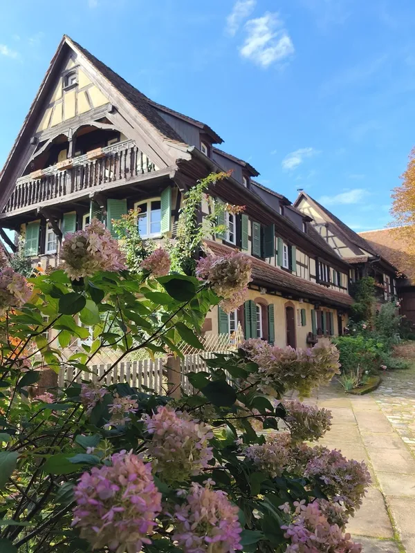 Visite libre du jardin paysager et poétique d'une ancienne ferme alsacienne