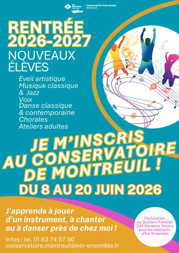 Rentrée 2026 - INSCRIPTIONS !