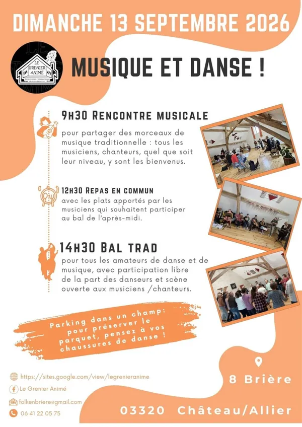 rencontre musicale et bal trad