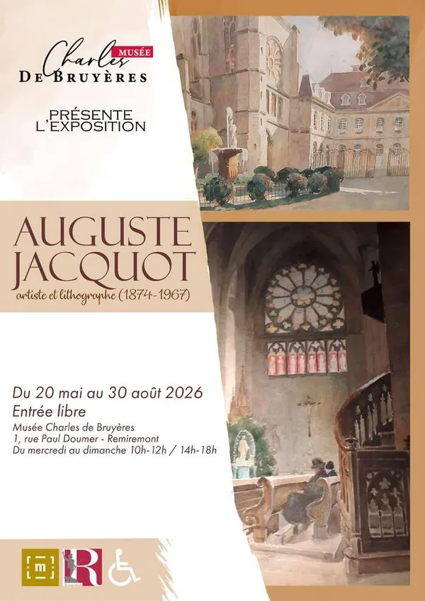 Exposition Auguste Jacquot, artiste et lithographe (1874-1967)