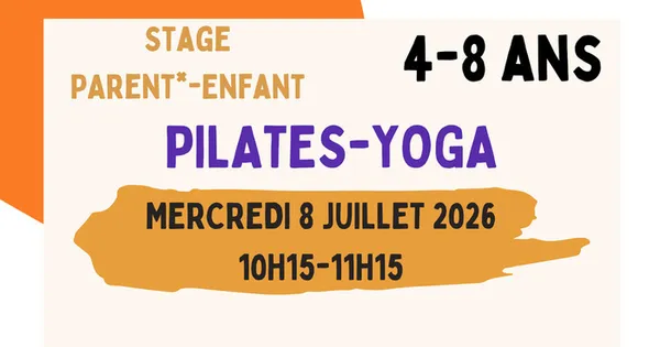 Stage pilates-yoga parent-enfant