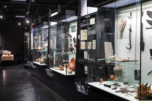 Visite guidée d'un musée gallo-romain