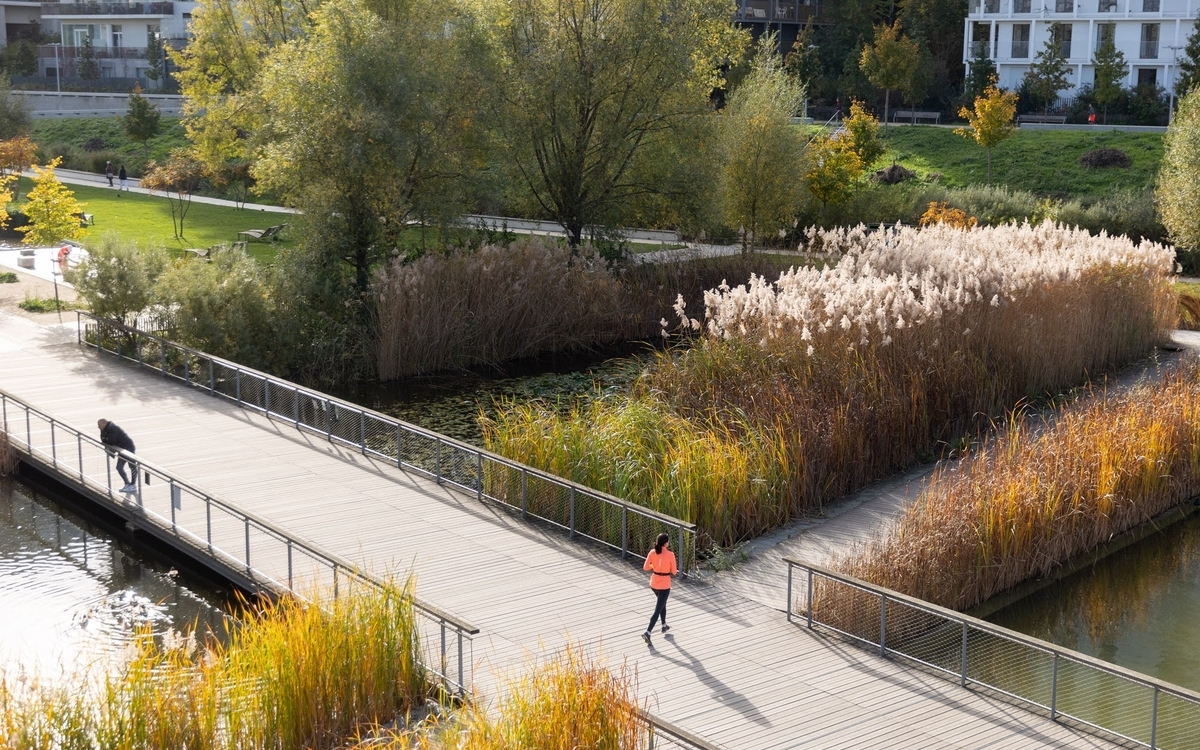 Tour du parc Martin Luther King & atelier en plein air