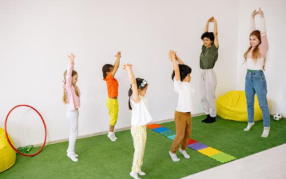 Paris sport familles : motricité / baby gym au gymnase Ortolan