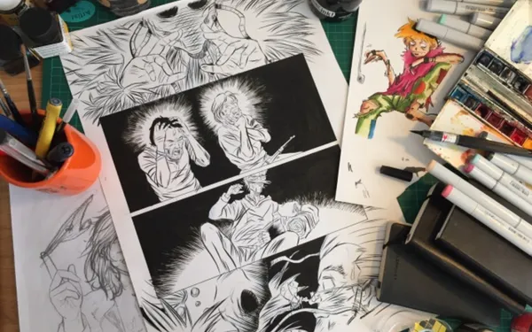 Atelier dessin BD manga